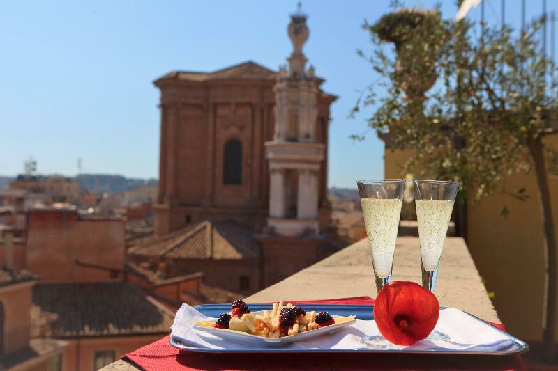 Smart Hotel Pincio Rome Restoran gambar